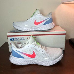 Nike Wmns Revolution 5 'White' Sz 10